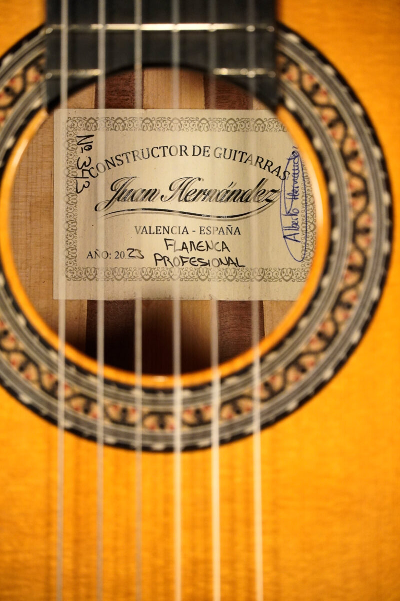 Juan Hernandez Flamenca Profesional Blanca – Bild 15