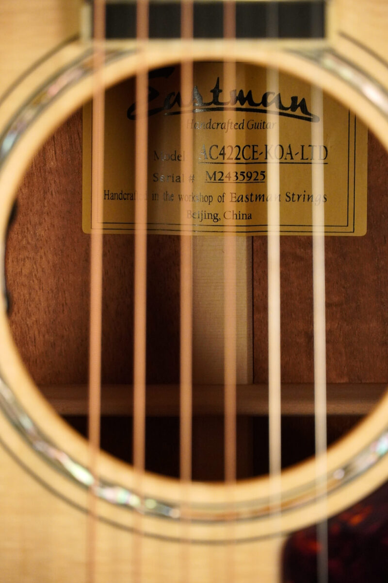 Eastman AC422CE-LTD-KOA Limited Edition – Bild 6