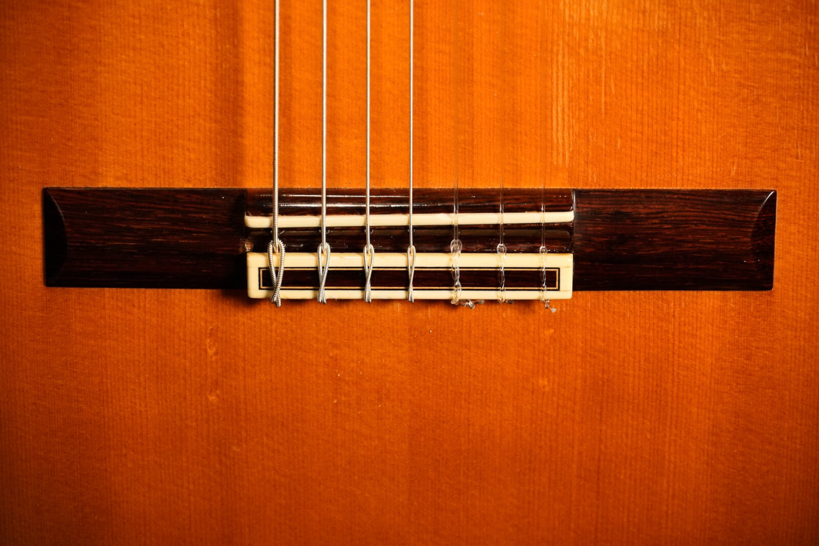 Dieter Hense 7-string classical guitar Riopalisander 1982 - Image 5