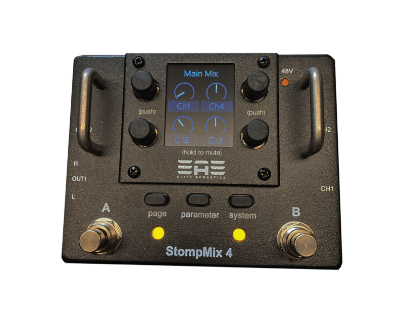 Elite Acoustics Stompmix X4