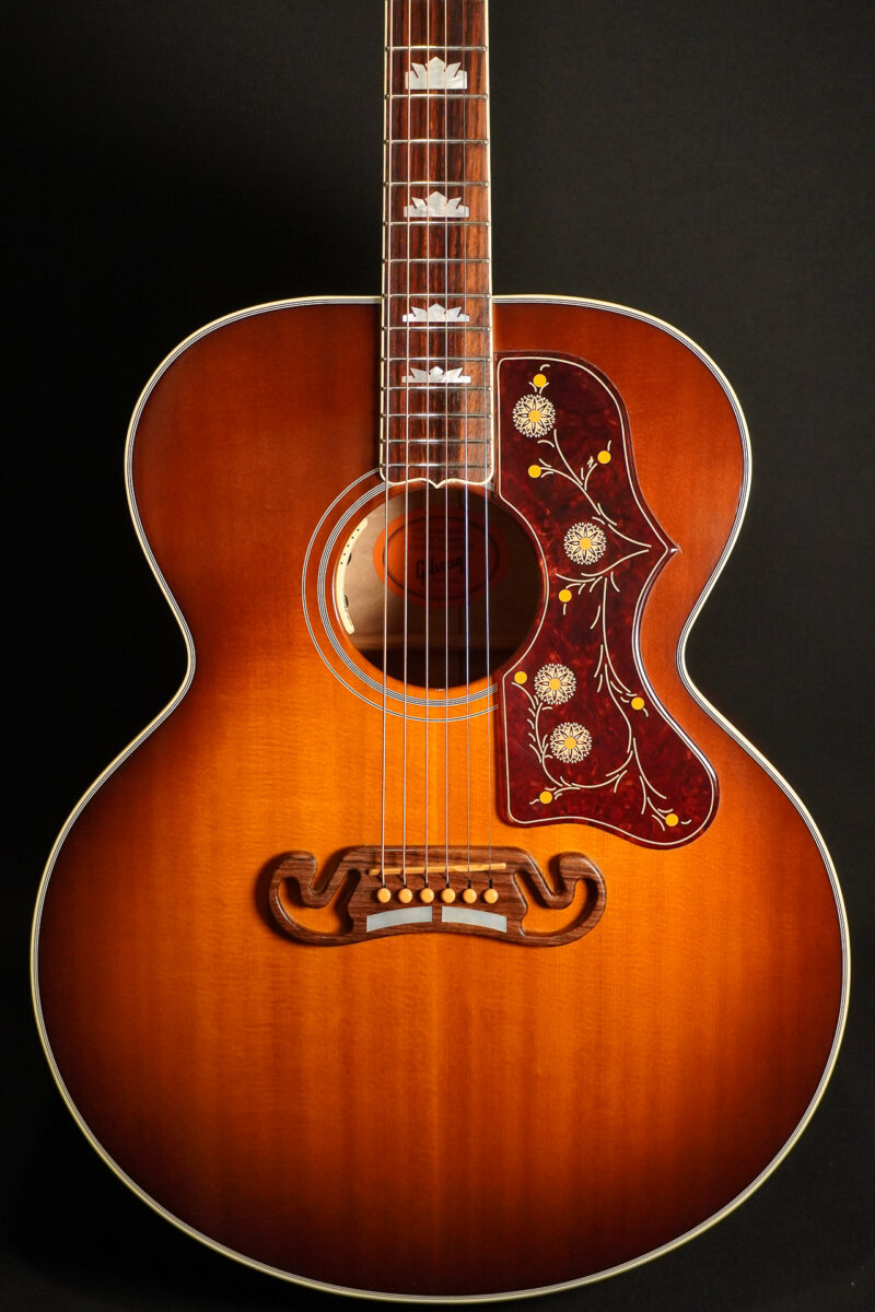 Gibson SJ-200 Amber Quilt "The Quilted King" Limitierte Auflage von nur 40 Stück! 2016 - Amber Burst – Bild 3