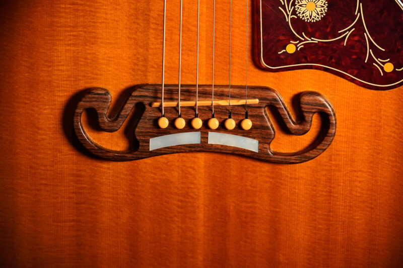 Gibson SJ-200 Amber Quilt "The Quilted King" Limitierte Auflage von nur 40 Stück! 2016 - Amber Burst – Bild 4