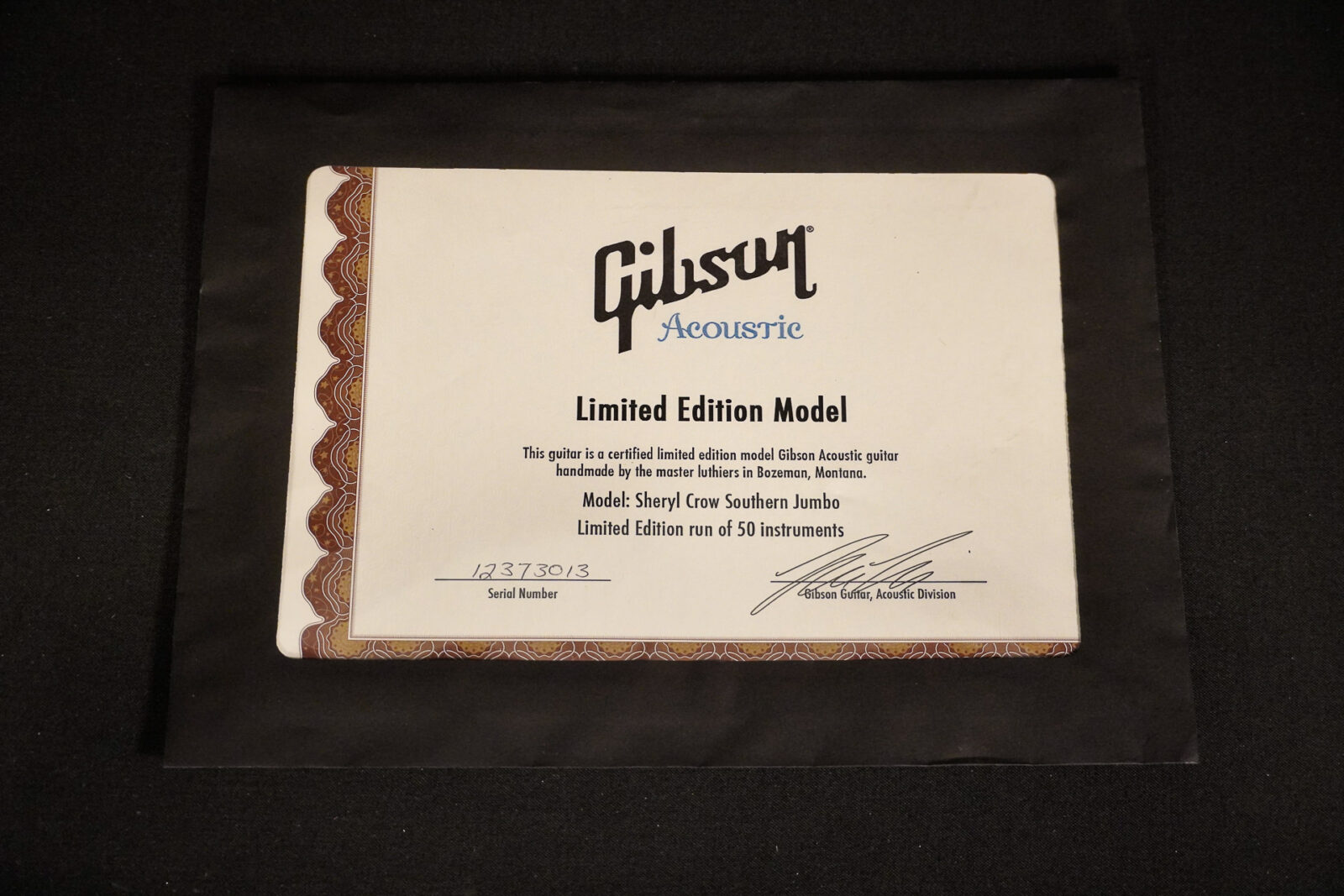 Gibson Sheryl Crow Southern Jumbo Limited Edition of 50 - 2013 - Sunburst - Image 20