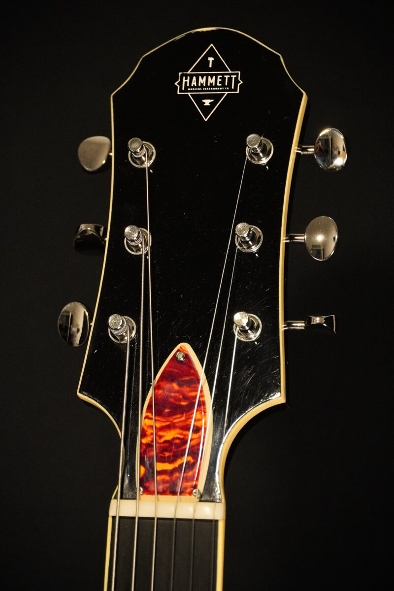 Hammet Guitar Co. H161 Slim Twin 2024 - VINTAGE AMBER BURST – Bild 7