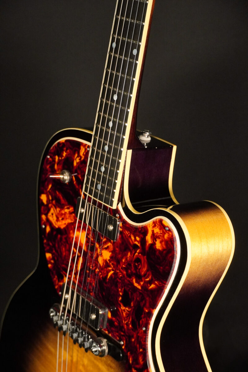 Hammet Guitar Co. H161 Slim Twin 2024 - VINTAGE AMBER BURST – Bild 11