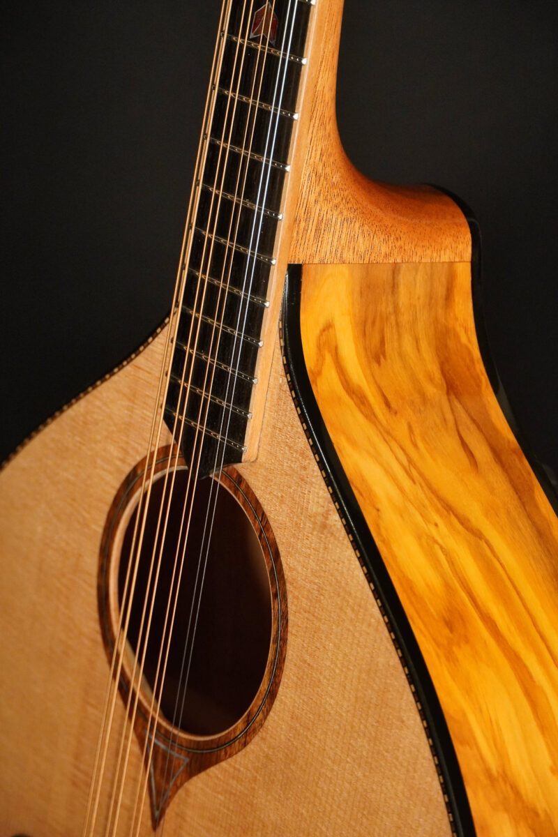 Stevens Irish Bouzouki – Art Deco Olive – Bild 12
