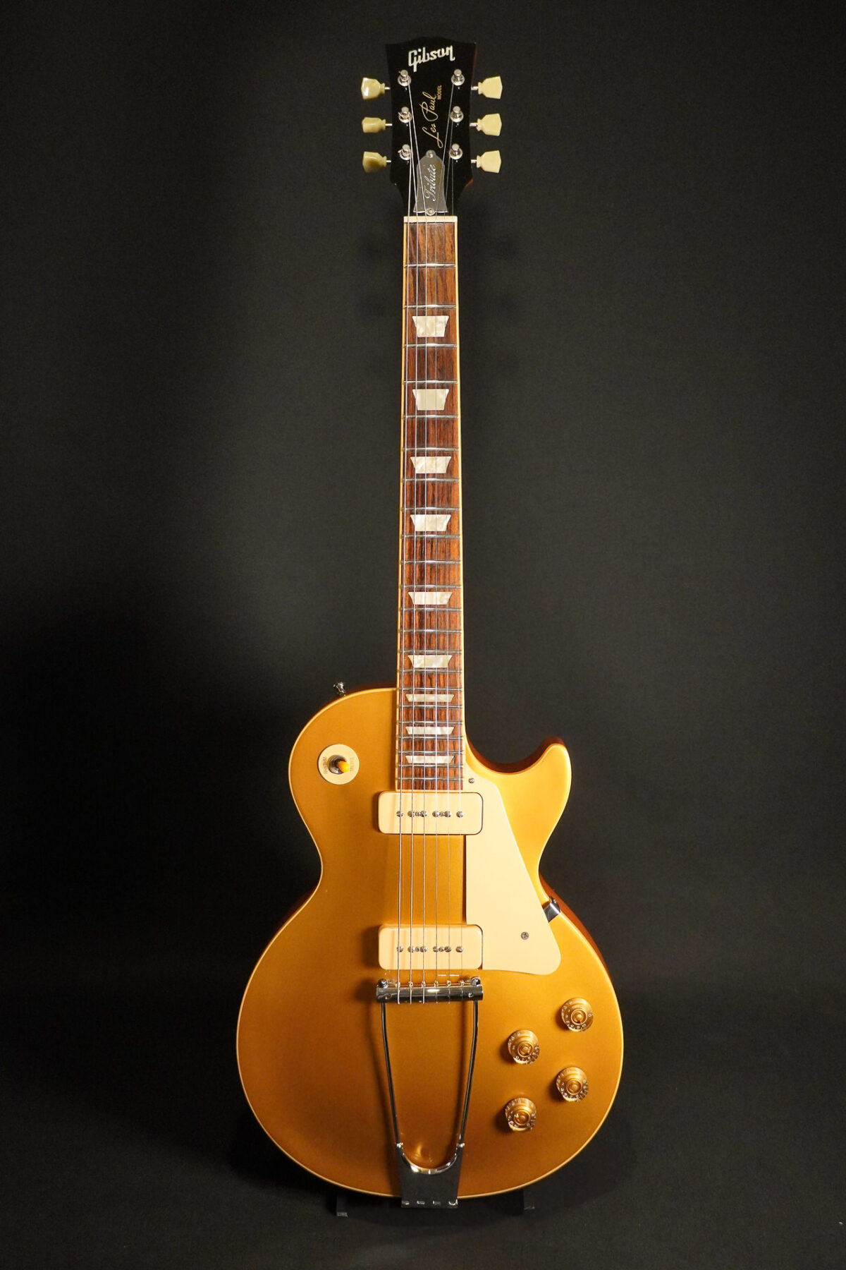 Gibson 1952 Les Paul Tribute Prototype - 4010g  Baujahr 2009 - Goldtop