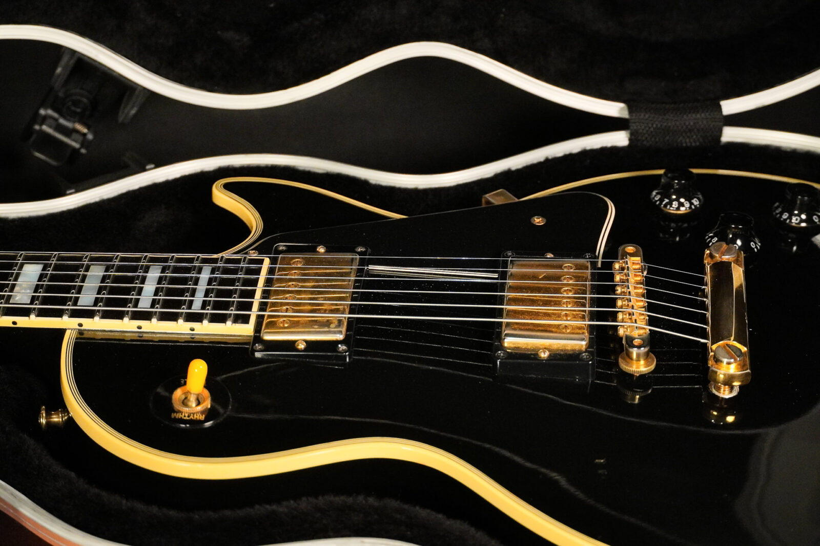 Gibson Custom Shop Historic Les Paul Custom '57 Reissue Black Beauty 1997 – Bild 4
