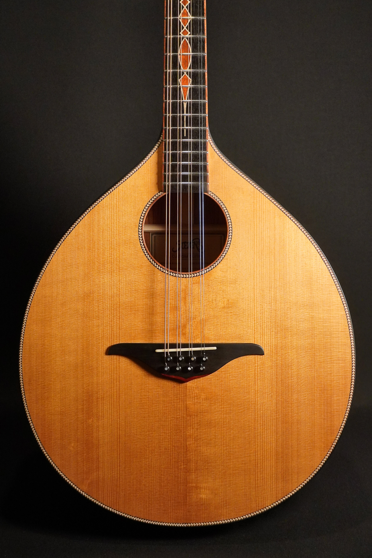 Stevens Irish Bouzouki - Ornament Kesselberg spruce / Bubinga 2025 - Image 4