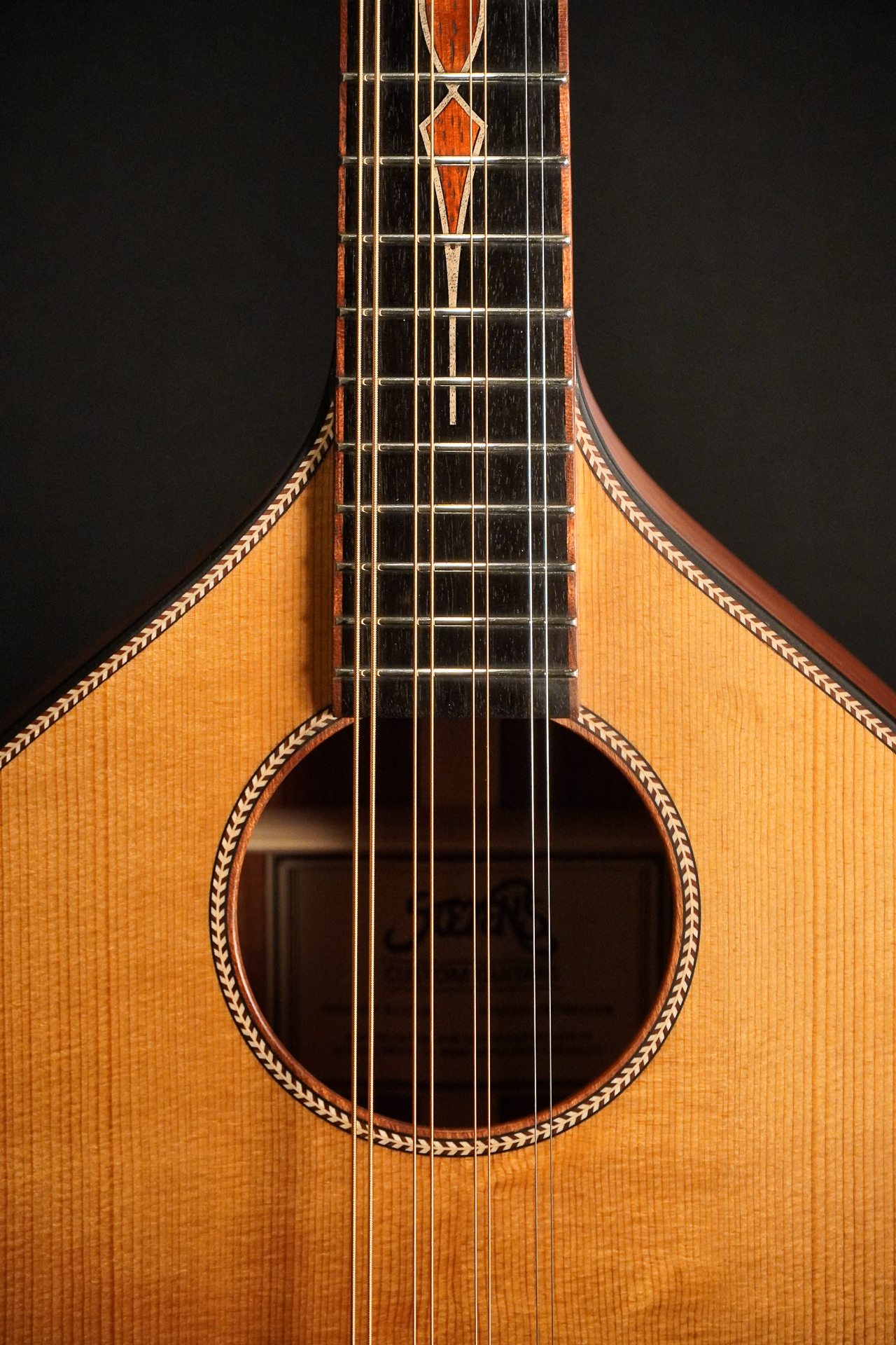 Stevens Irish Bouzouki - Ornament Kesselberg spruce / Bubinga 2025 - Image 5