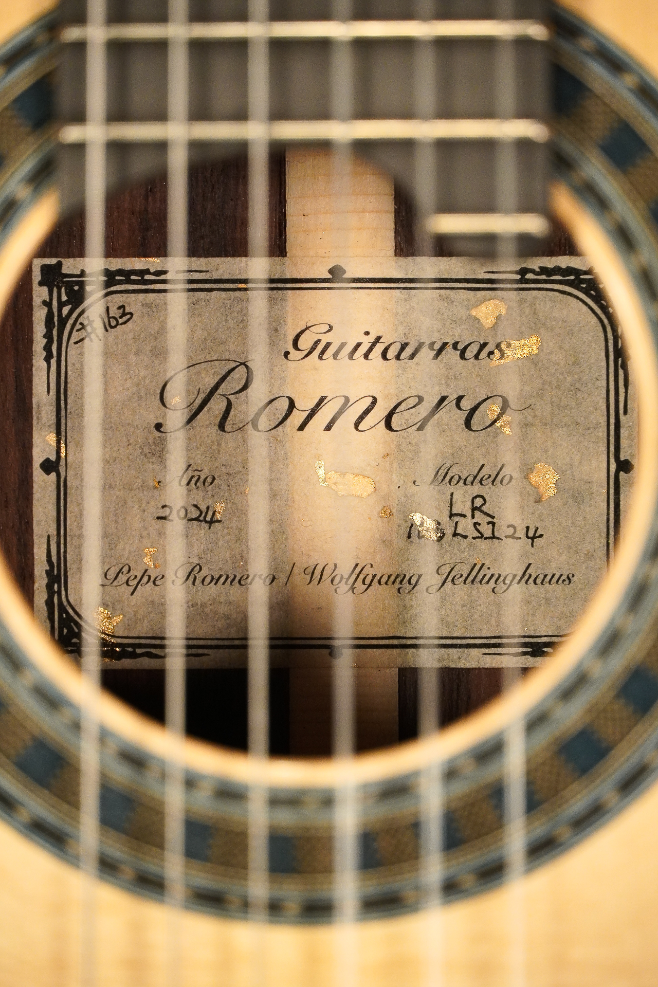 Pepe Romero L.R. (Lattice Raised) 2024 - Shellac - Image 6