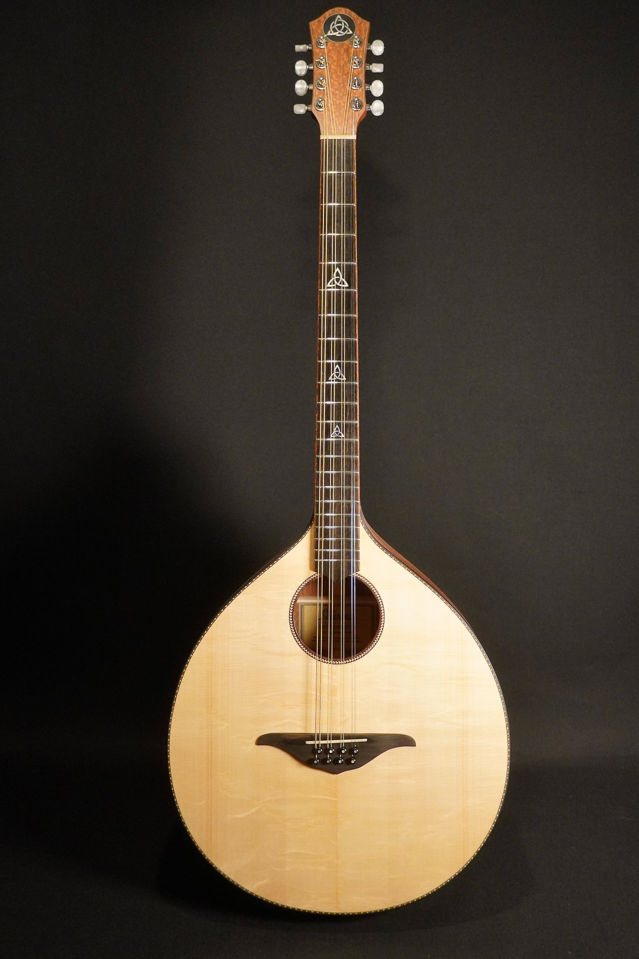 Stevens Irish Bouzouki – Celtic Knot Lacewood & Alpenfichte