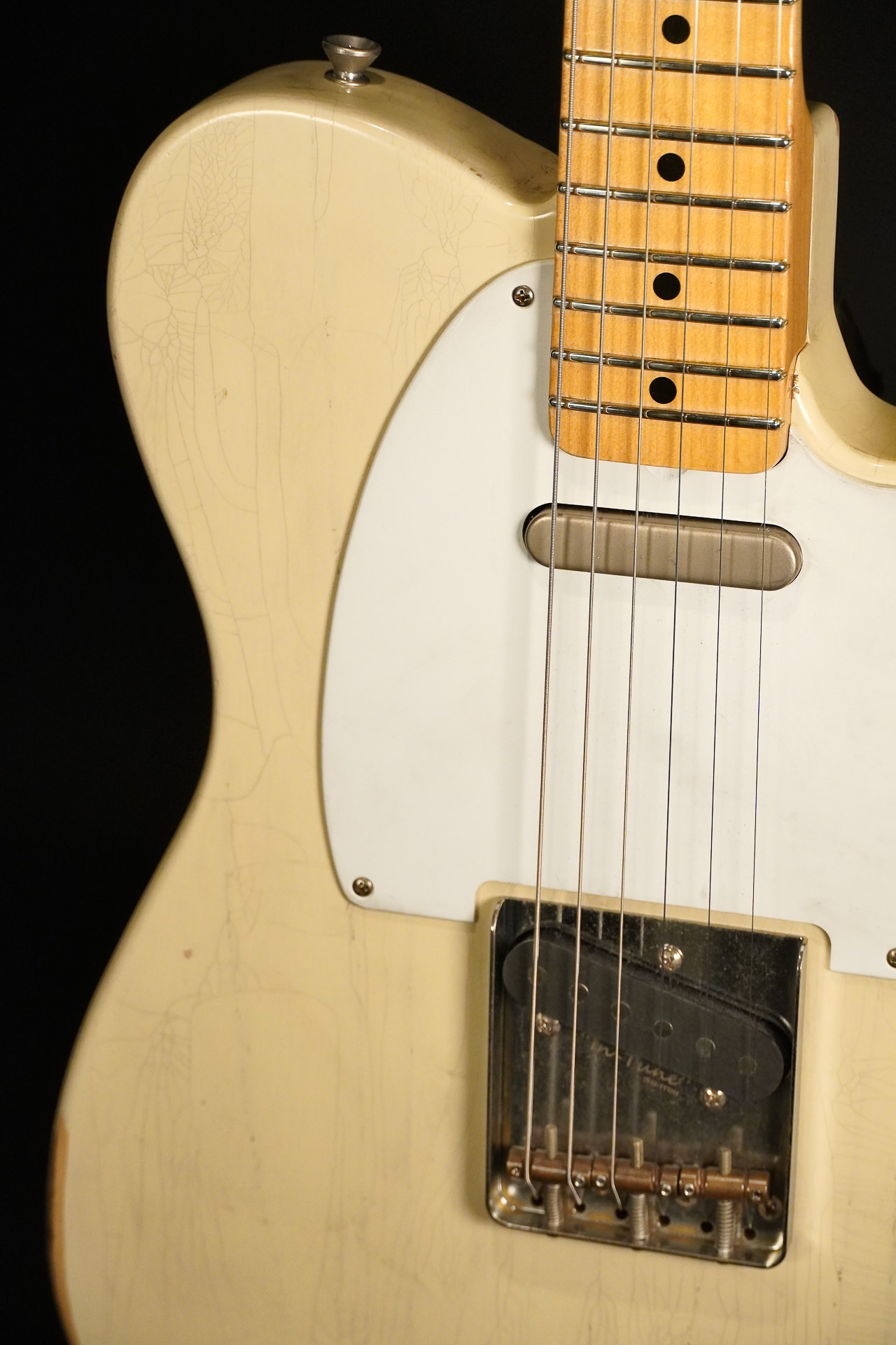 Stevens Custom Aged Tele Butterscotch White Guard – Bild 5