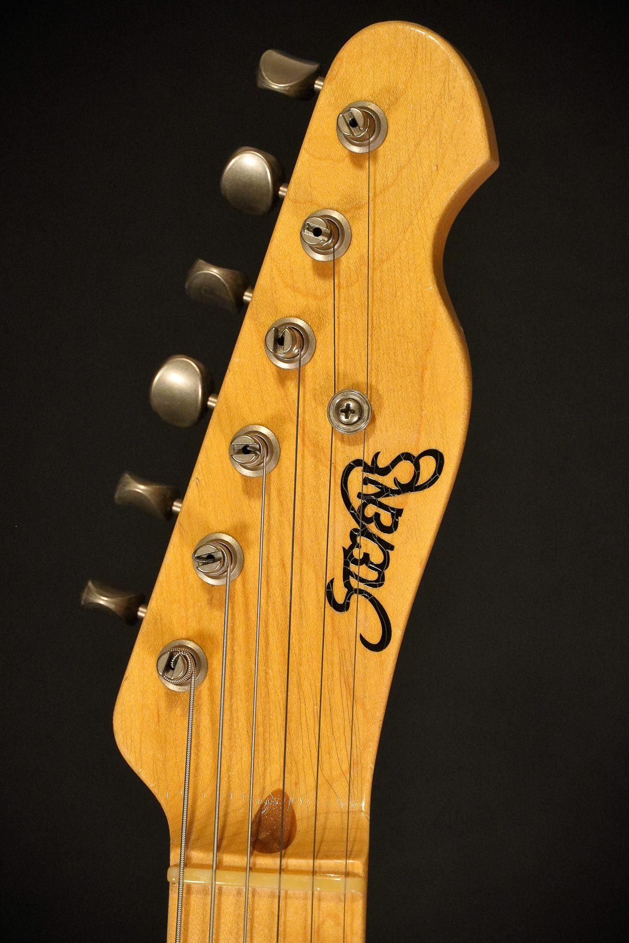 Stevens Custom Aged Tele Butterscotch White Guard – Bild 7