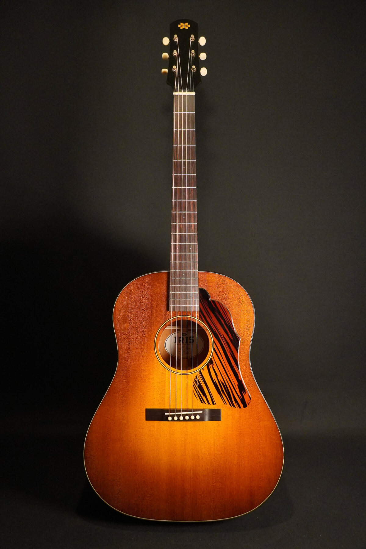 Alternative view of Iris DF Iced Tea Burst Custom Relic Sinker Salmon Sitka Spruce / Mahagony