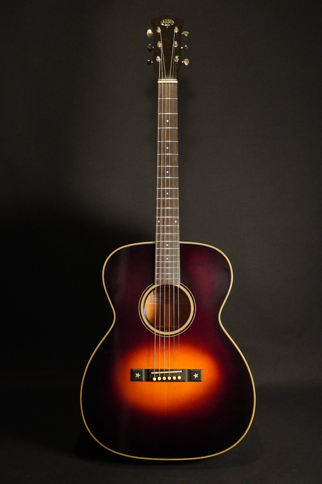 Larson - New Era Masterbuilt Grand OM Amber Top