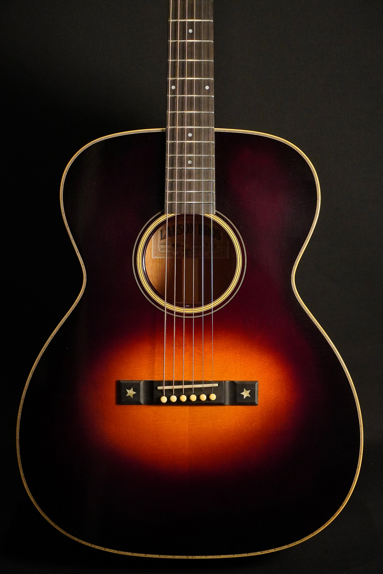 Larson - New Era Masterbuilt Grand OM Amber Top – Bild 4