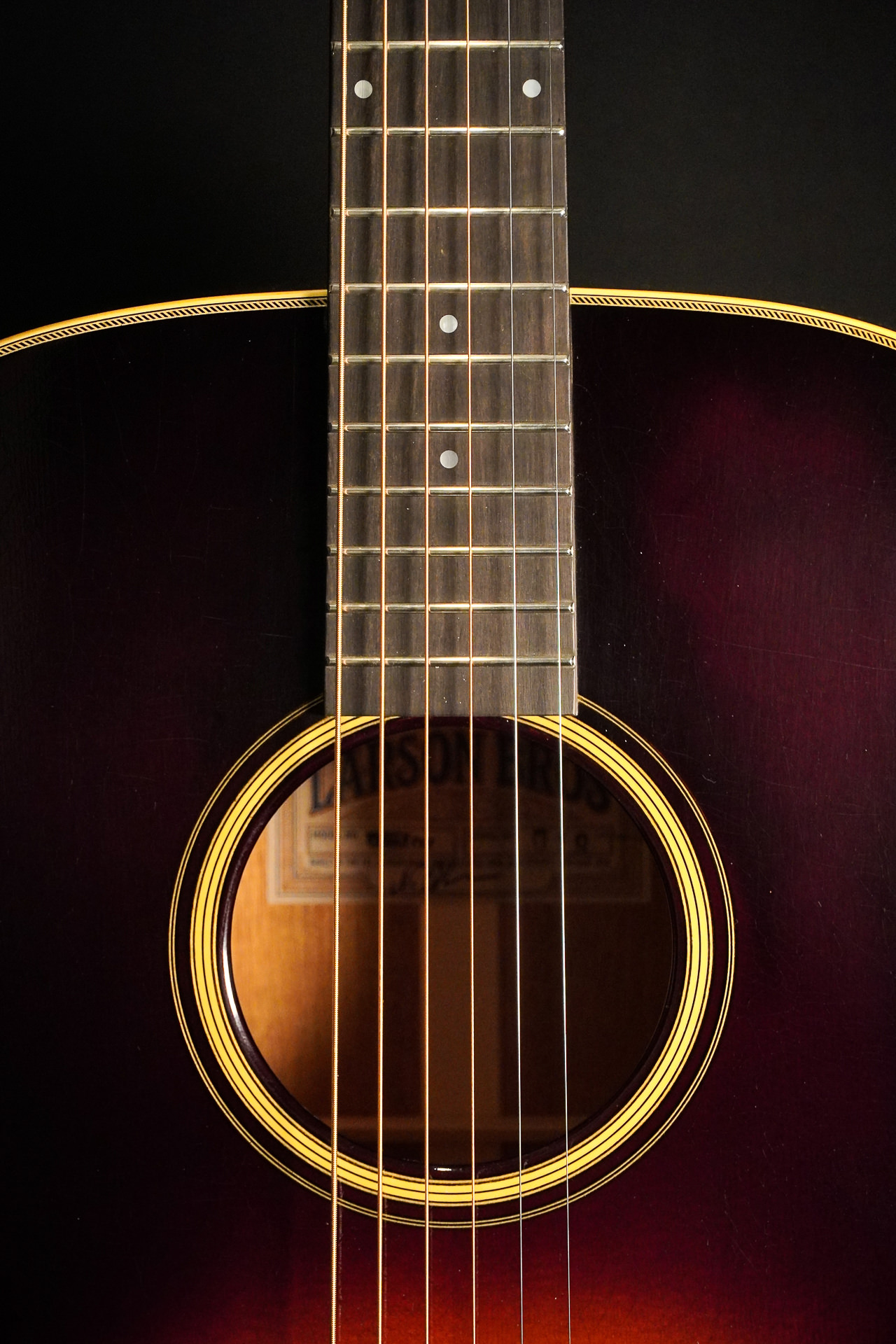 Larson - New Era Masterbuilt Grand OM Amber Top – Bild 6