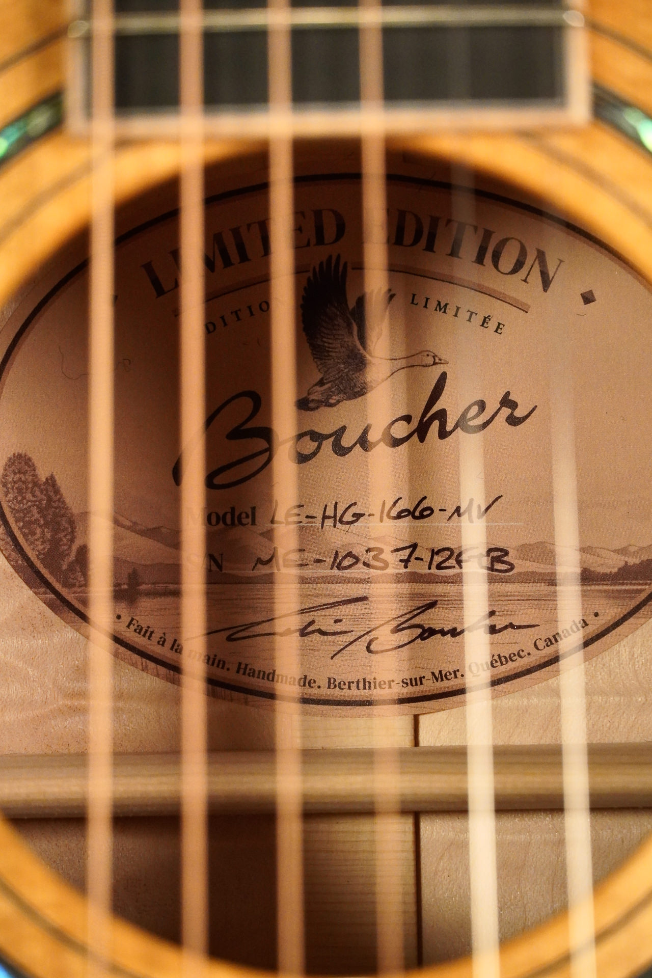 Boucher LE-HG-166-MV Ltd. Edition 2026 OOO-12 Fret – Bild 3